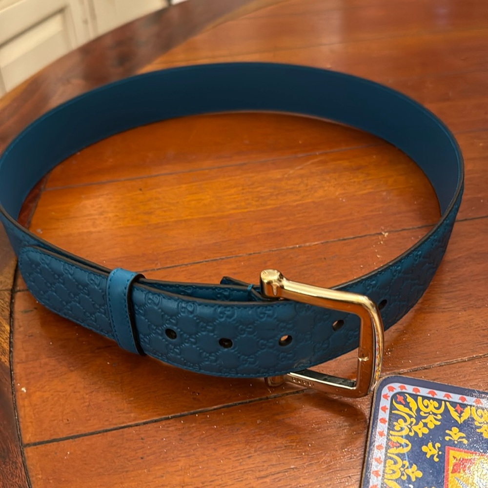 Gucci Monogram Belt